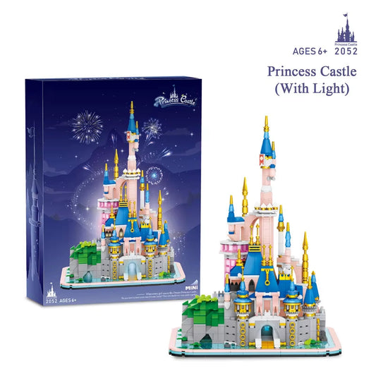 Princess Castle Building Blocks Set 2052 Pieces - Mini Blocks Construction Kit Ages 6+ -  Building Toy