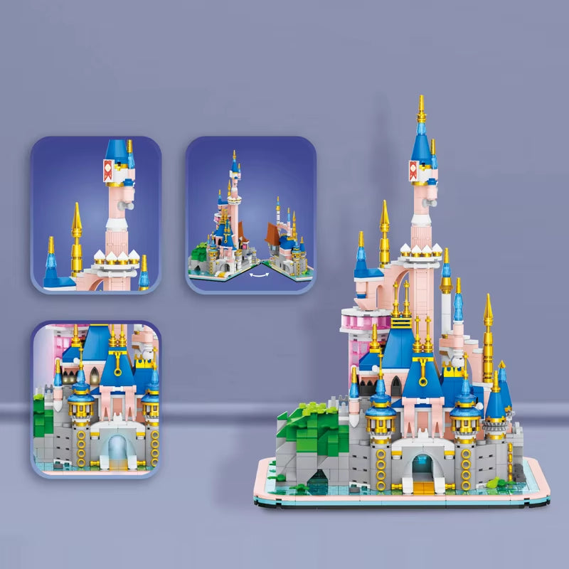 Princess Castle Building Blocks Set 2052 Pieces - Mini Blocks Construction Kit Ages 6+ -  Building Toy