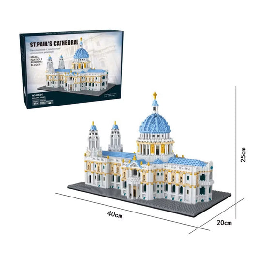 London Landmark Building Blocks Set - 3D Famous Architecture Model Kit Adults Teens Micro Construction Collector Toy