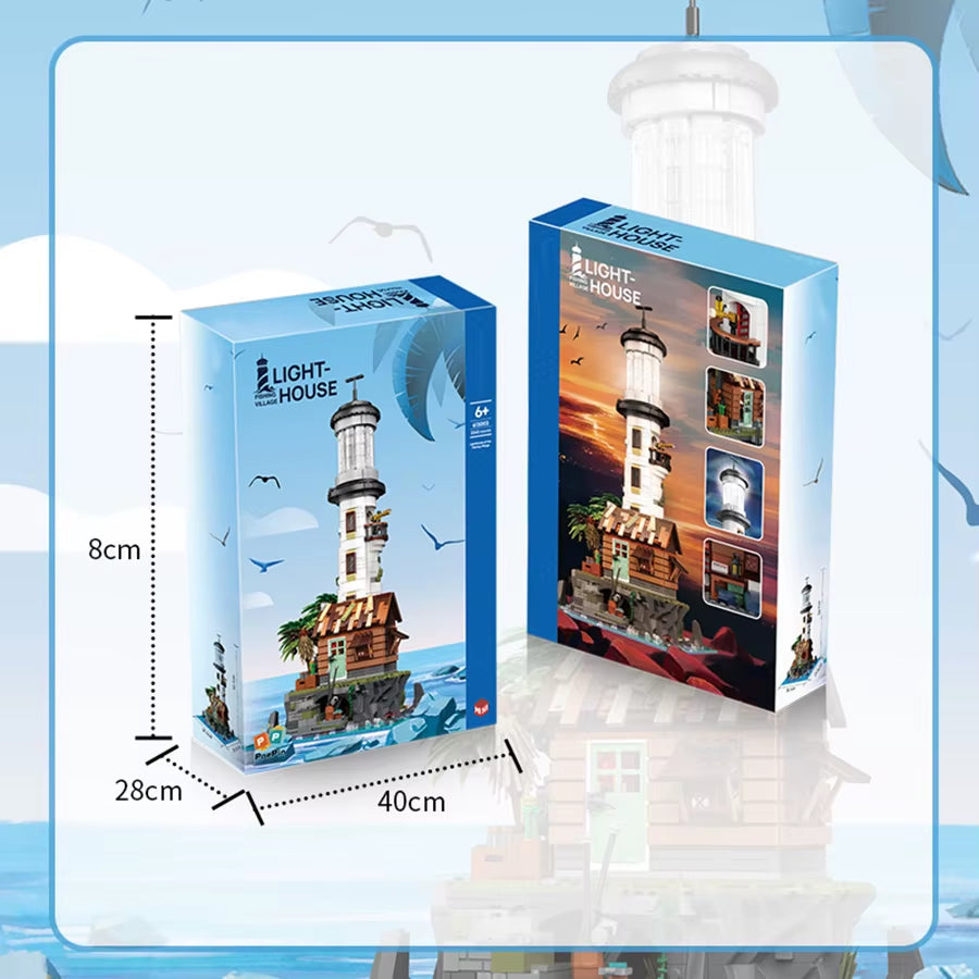 Light-Up Towers Building Set 2340 Pieces - LED Architecture Model Kit Kids 6+ STEM Construction Toy Room Decor Display