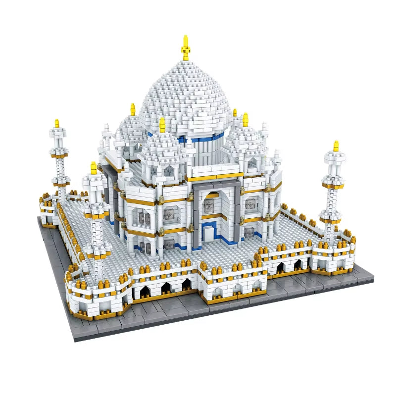 Taj Mahal Micro Block Building Set - STEM Architecture Construction Toy Ages 8+
