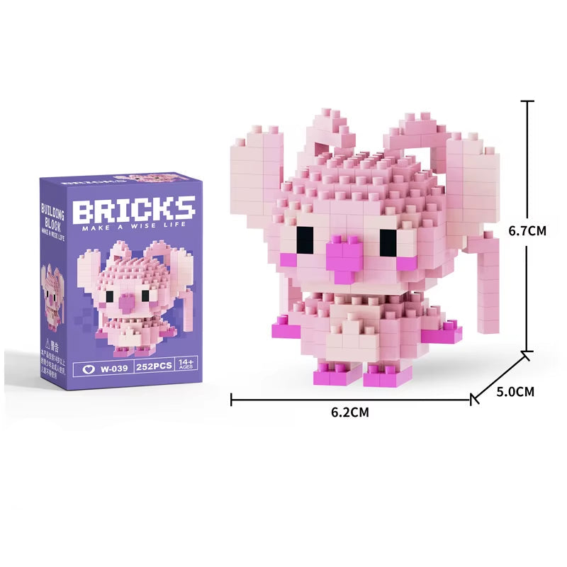 Mini Building Block Figures Collection Set - Collectible Character Construction Toys Ages 5+