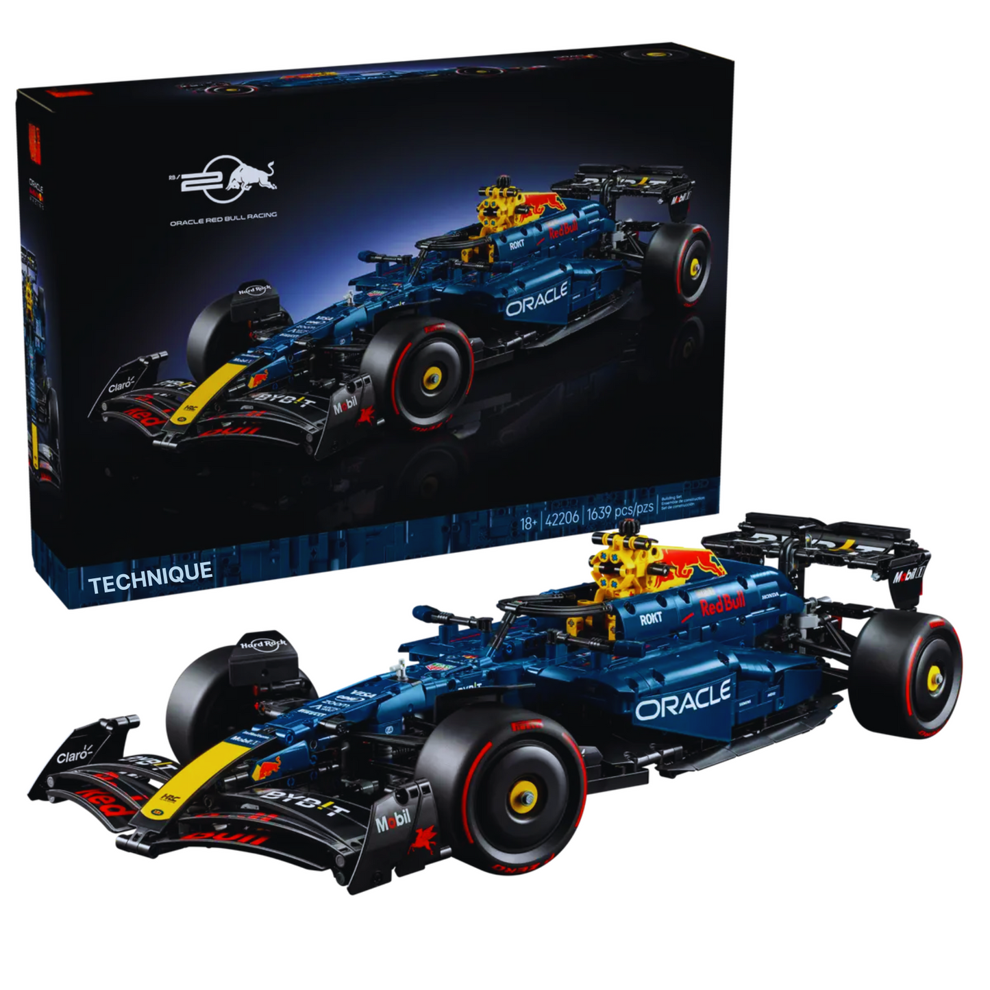 Racing Car Building Set - 1639 Pieces - Adult Construction Kit Ages 18+