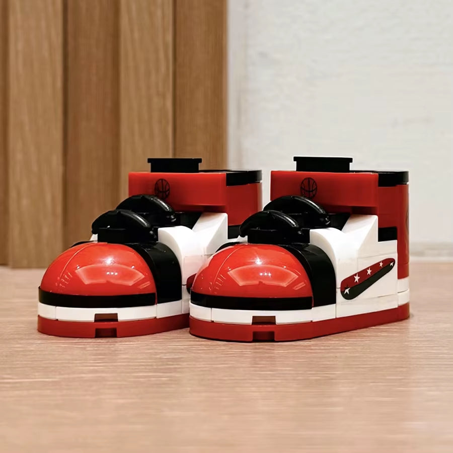 Mini Sports Sneaker Building Blocks Set -  STEM Toy for Kids Ages 6+ - 150+ Pieces Construction Kit