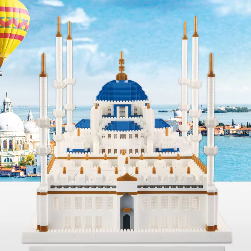 Turkish Landmark Micro Block Set 2000+ Pieces - Architecture Model Kit Ages 14+ -  Building Blocks