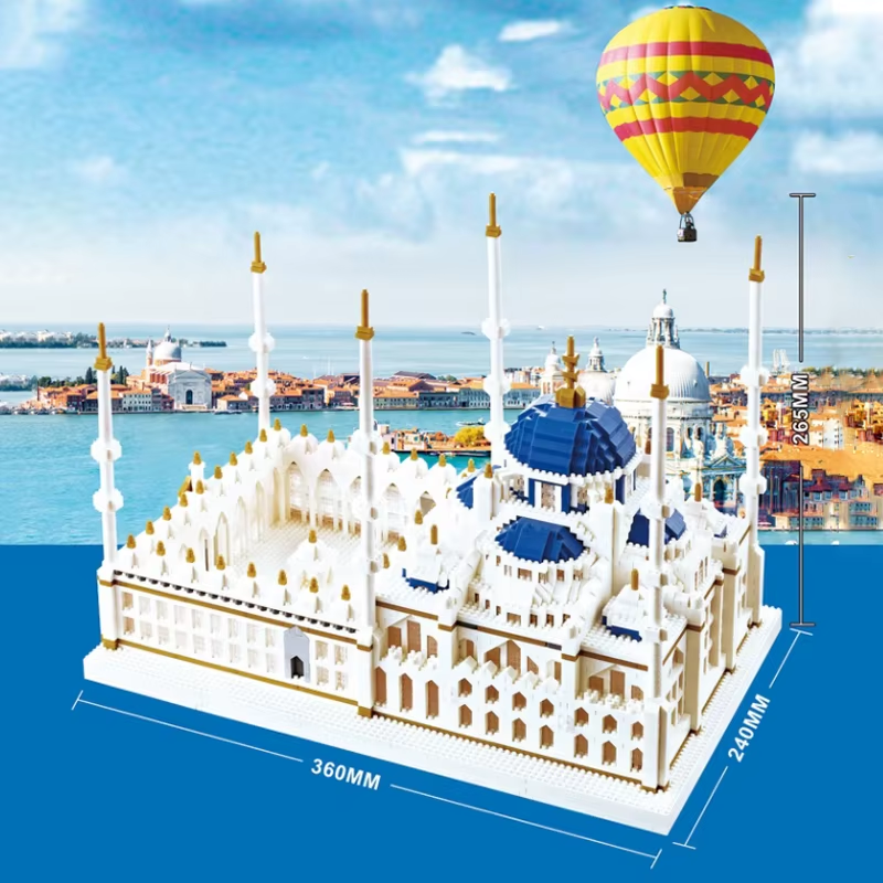 Turkish Landmark Micro Block Set 2000+ Pieces - Architecture Model Kit Ages 14+ -  Building Blocks