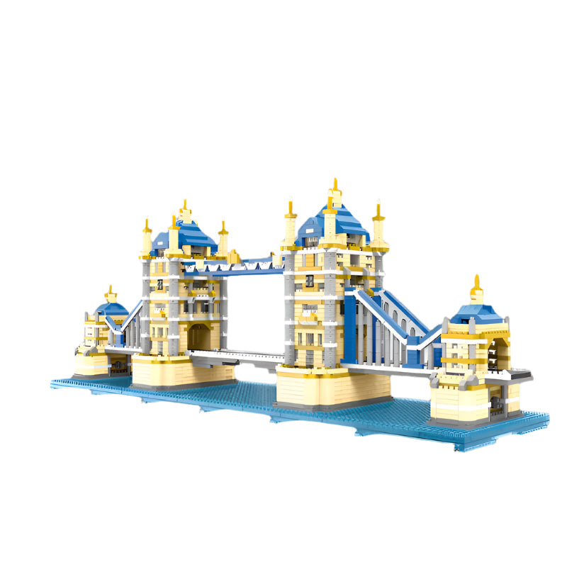Mini Building Blocks Famous Landmarks Set - Big Ben Sydney Opera House Cathedral Bridge 3D Architecture Puzzle Models Ages 14+