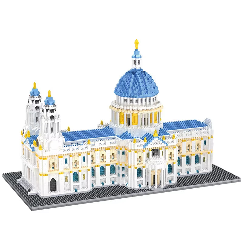 London Landmark Building Blocks Set - 3D Famous Architecture Model Kit Adults Teens Micro Construction Collector Toy