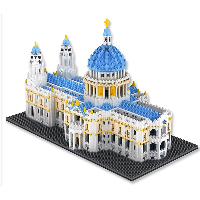 London Landmark Building Blocks Set - 3D Famous Architecture Model Kit Adults Teens Micro Construction Collector Toy