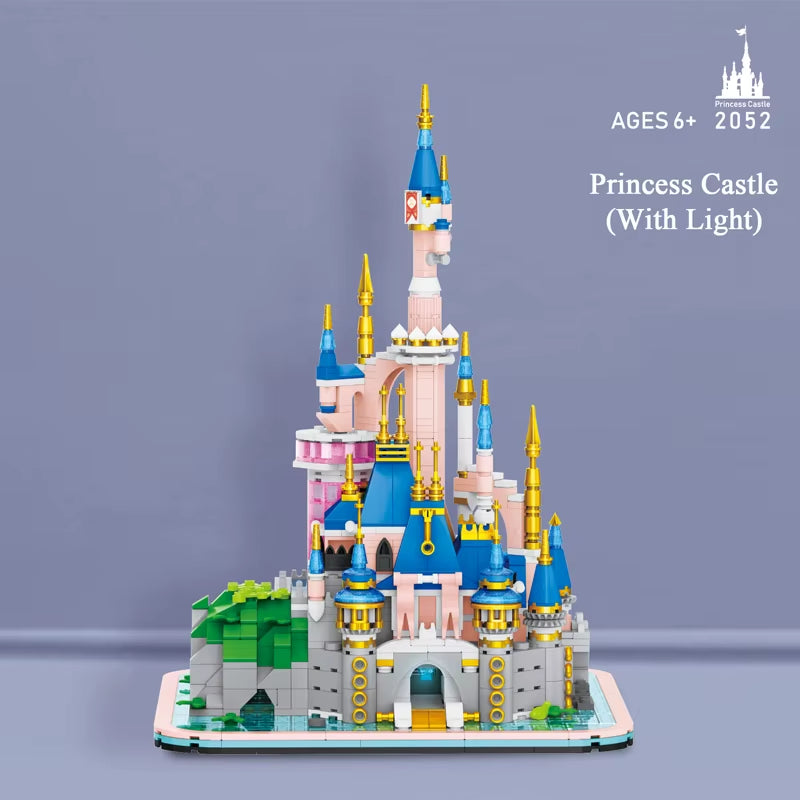 Princess Castle Building Blocks Set 2052 Pieces - Mini Blocks Construction Kit Ages 6+ -  Building Toy