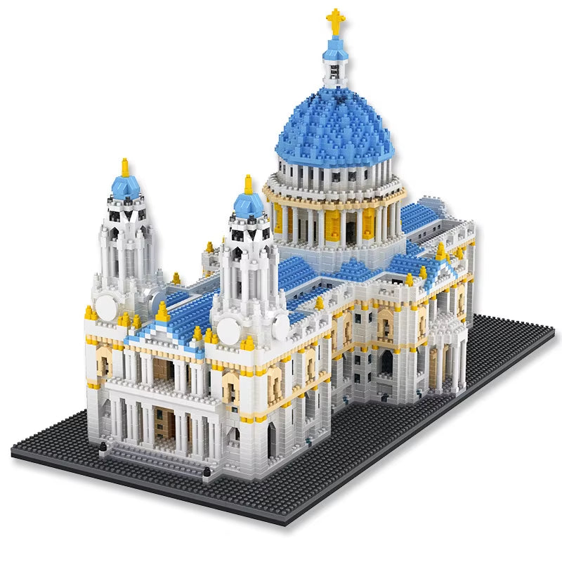 London Landmark Building Blocks Set - 3D Famous Architecture Model Kit Adults Teens Micro Construction Collector Toy