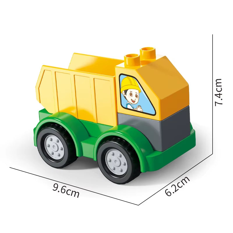 Creative Building Blocks Construction Set - Compatible STEM  Toy Ages 4+