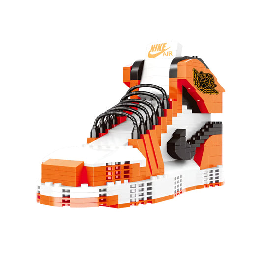 Nano Building Blocks Basketball Sneaker Set 420 Pieces - Advanced Construction Kit for Ages 14+ Teens Adults