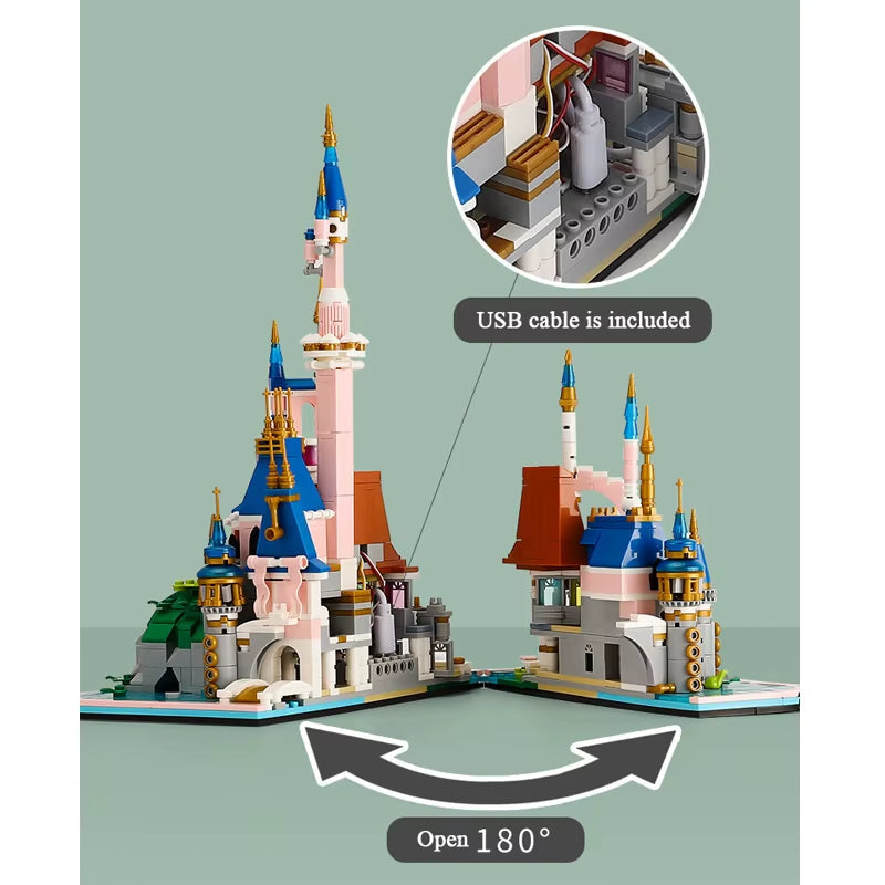 Princess Castle Building Blocks Set 2052 Pieces - Mini Blocks Construction Kit Ages 6+ -  Building Toy